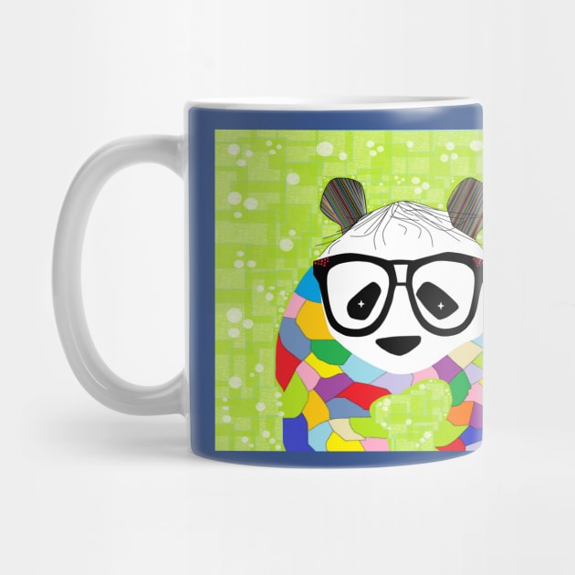 Hipster Panda by EloiseART